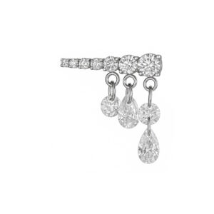 LBT DECRESCENTE CZ PINGENTES TIT (CX16)