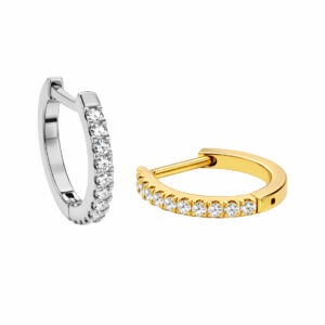 ARGOLA CLICKER D MEIA BIG CRAVEJADA TIT