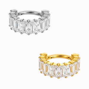 ARGOLA ELEGANCE BAGUETE TITANIO (ACX26)