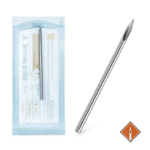 Agulha Americana Reta Coated Caixa 100un