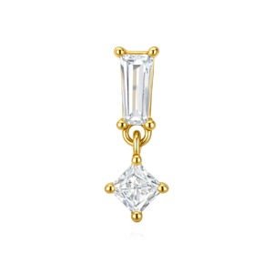 TOPO ROSCA INTERNA TRAPEZIO P.LUZ ZIRCONIA OURO 14K