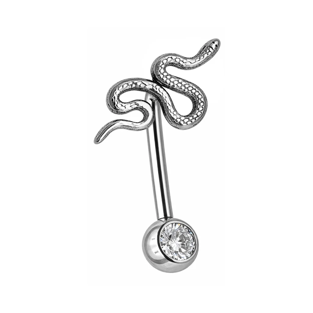 Cristina de Titânio com Serpente