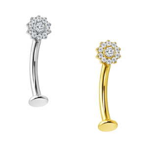 BNN TIT FLOR 10 PET CZ DISC TIT (UCX9)