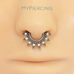 CLICKER DERVILHE 7 CZ 45 BEADED TIT (ACX1)
