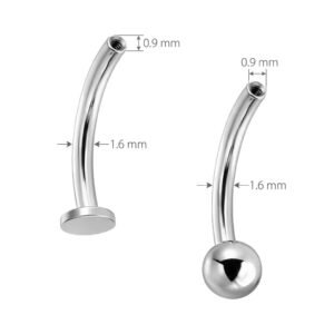 HASTE UMBIGO TIT EXTRA (HASTE 1.6 ROSCA 0.9)