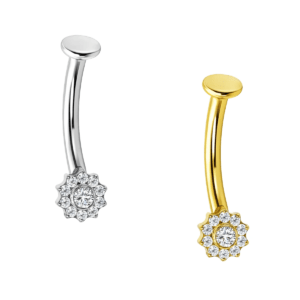 BNN TIT FLOR 10 PET CZ DISC TIT (UCX9)