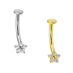 BNN MINI FLOR 5MM CZ DISC TIT (UCX9)