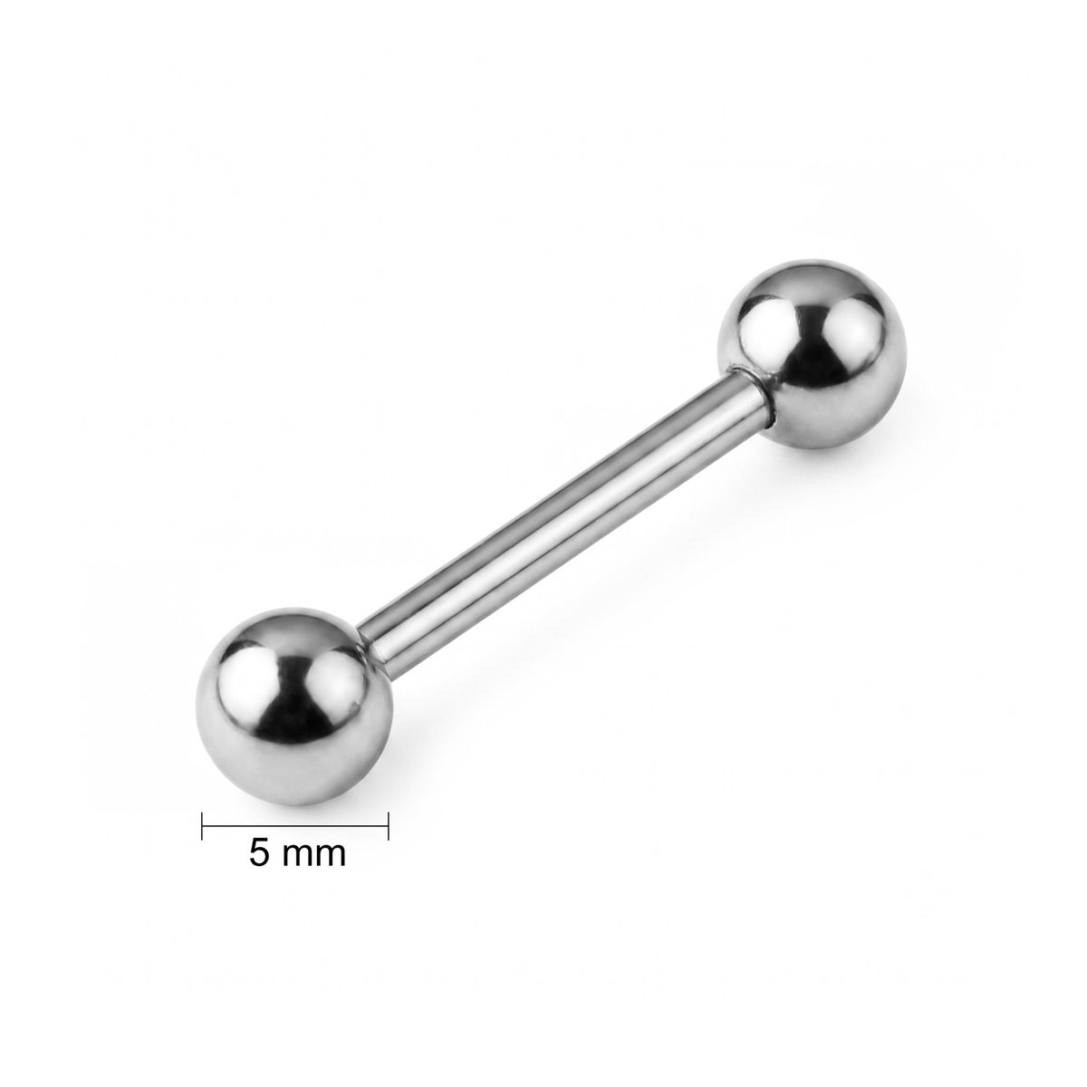 Barbell de Língua Aço Cirúrgico