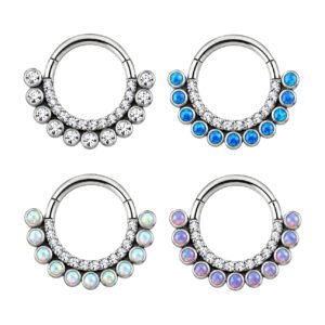 ARGOLA CLICKER 1 P E 11 ZIRC CUBIC TIT (ACX2)