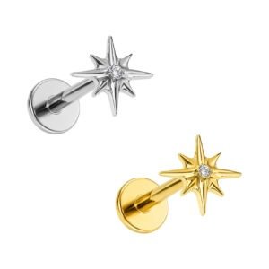 LBT PUSH PIN ESTRELA CADENTE CZ TIT